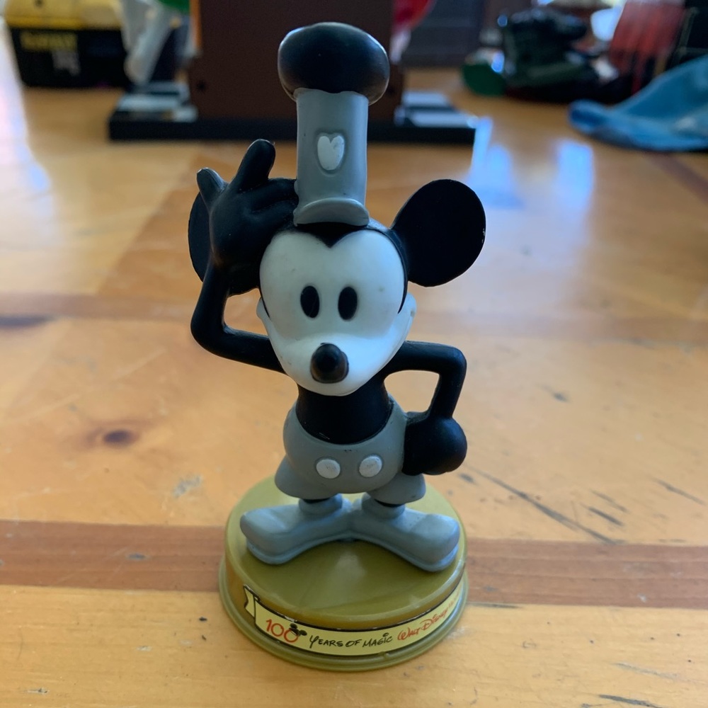 DISNEY VINTAGE STEAMBOAT WILLIE MCDONALDS TOY 2002